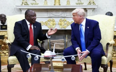 Trump confronts Ramaphosa over alleged white persecution in South Africa