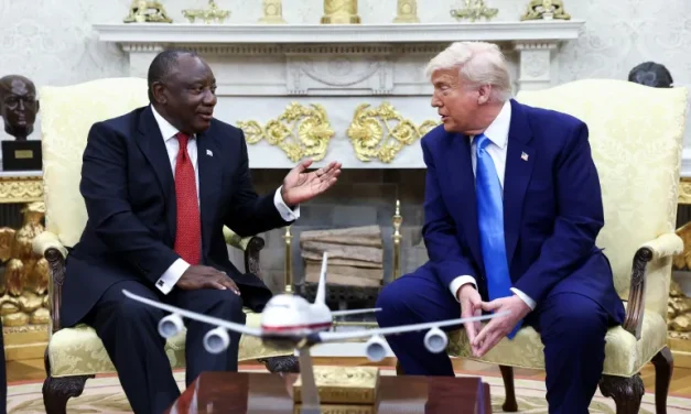 Trump confronts Ramaphosa over alleged white persecution in South Africa